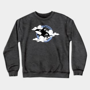 Daydreamer Flying Orca Crewneck Sweatshirt